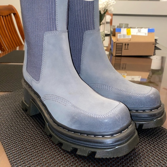 Dr. Martens Corran Chelsea Waxy Suede Heeled Boots  12 main image 6